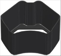 ВЕДРО ДЛЯ СБОРА КОЖУРЫ PODIUM COLOR - ЧЁРНЫЙ