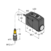 Датчик фотоэлектрический Turck R58ACG1Q
