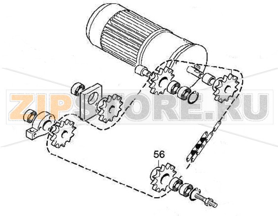Шестерня 3/8"x7/32" Fimar SI/420 Шестерня 3/8"x7/32" для тестораскаточной машины Fimar SI/420Запчасть на деталировке под номером: 56Количество запчастей в комплекте: 1Оригинальное название запчасти Fimar: Pinion
