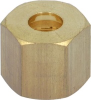 DADO DI SERRAGGIO M12 PER TUBO ø 6 mm