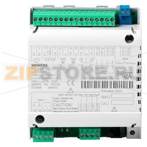 RXC20.5/00020 - Комнатные контроллеры для фэнкойлов с 1-скоростными вентиляторами или охлаждающих потолков/радиаторов с базовым приложением OOO20 Siemens RXC20.5/00020 