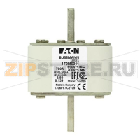 Предохранитель, 700 A, AC 690 В, 200 кА, DIN 3, 76x76x109 мм, aR, DIN, IEC Eaton FUSE 700A 690V