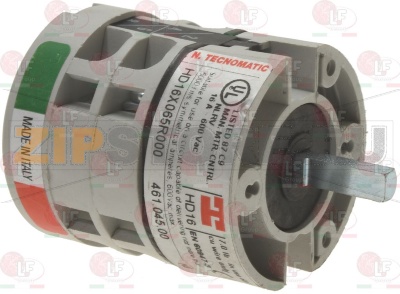 СЕЛЕКТОРНЫЙ ПЕРЕКЛЮЧАТЕЛЬ ВКЛ-ВЫКЛ-ПУСК 16 A 600 В 