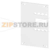 rear interlock mounting plate accessory for: 3VA5 125 Siemens 3VA9138-0VK20