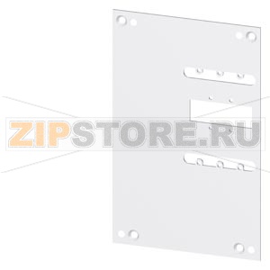 rear interlock mounting plate accessory for: 3VA5 125 Siemens 3VA9138-0VK20 