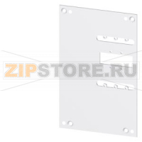 rear interlock mounting plate accessory for: 3VA5 125 Siemens 3VA9138-0VK20