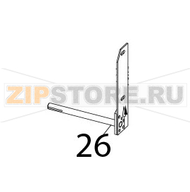 Right staff Zanolli Synthesis 12/80 VE Right staff Zanolli Synthesis 12/80 VEЗапчасть на деталировке под номером: 26