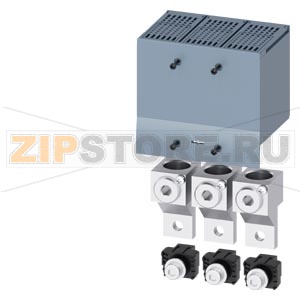 wire connector large with control wire voltage tap-off 3 units accessory for: 3VA6 150/250 Siemens 3VA9243-0JC13 
