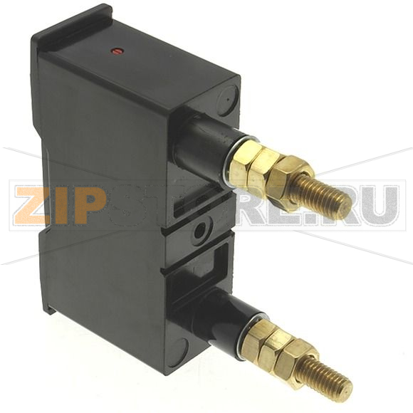 Держатель предохранителей, 63 A, AC 550 В, BS88/F2 Eaton SAFECLIP 63A BACK STUD CONNECTED BLACK 