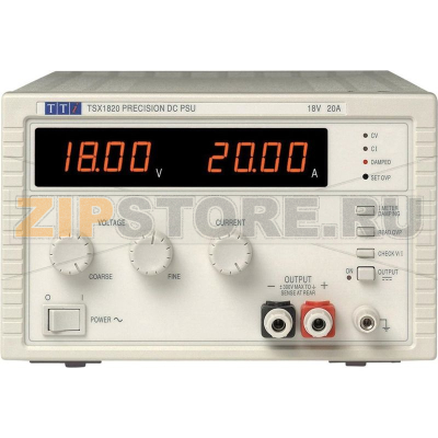 Блок питания лабораторный, регулируемый, 0-18 В/DC, 0-20 А, 360 Вт Aim-TTi TSX1820 