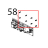 Supporto per scheda 24POT98 Unox XB 403