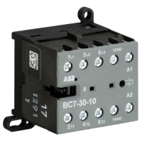 Миниконтактор ВC7-30-10, 12 А, 400 В, AC3, катушка: 12 В/DС ABB GJL1313001R0107