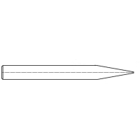 Жало паяльное, форма: долотообразное, 1 шт Weller T0054323099