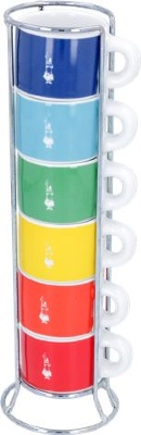 SET 6 CUPS BIALETTI MULTICOLOR 