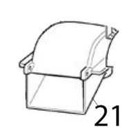 Bocchetta scarico ghiaccio Scotsman MF 46 AS