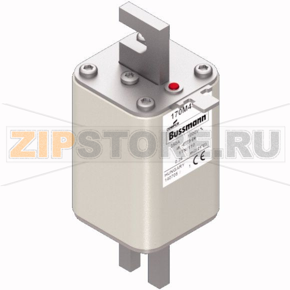 Предохранитель, 350 A, AC 1000 В, 150 кА, 1, 51x69x138 мм, aR, DIN, IEC Eaton FUSE 350A 1000V 1 