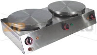 CREPE PAN 2x2.4Kw 400/3+N V