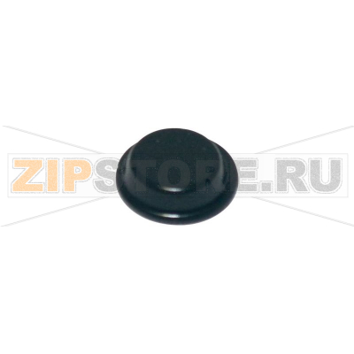 Ножка приборная 12.7х3.5 мм, клейкая, черная, 1 шт Toolcraft PD2125SW 