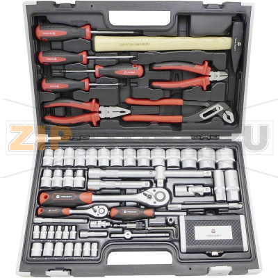 Набор инструментов, 109 предметов Toolcraft HT03408 