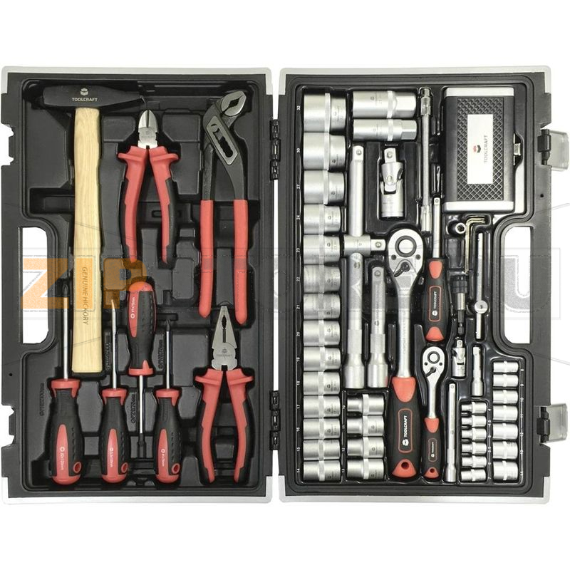Набор инструментов, 109 предметов Toolcraft HT03408 