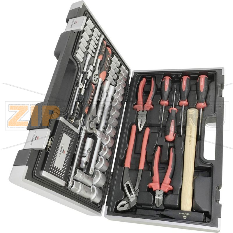Набор инструментов, 109 предметов Toolcraft HT03408 