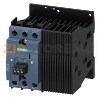3-фазный полупроводниковый контактор 3RF3 AC53 7.4A 40 град. С, 48-480V, / 110-230V AC реверсивный, мгновенная коммутация, винтовые клеммы Siemens 3RF3410-1BD24