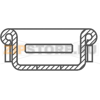 Крепление кабеля винтом, 1 шт Panduit MTM2H-Q 