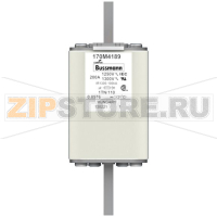 Предохранитель, 200 A, AC 1250 В, 100 кА, size 1, 53x66x138 мм, aR, DIN, IEC Eaton FUSE 200A 12