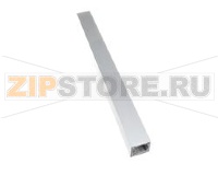 1 1/4 SQ AL EXTRUSION PER IN