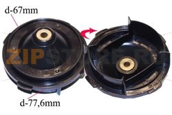 SUPPORT COUTEAUX NOIR 