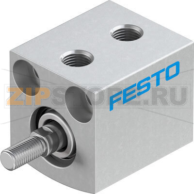 Пневмоцилиндр короткоходовой Festo ADVC-10-5-A-P 
