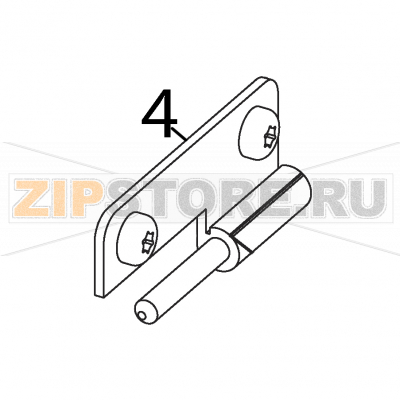 Hinge kit Intermec PX4i Hinge kit Intermec PX4iЗапчасть на деталировке под номером: 4Название запчасти на английском языке: Hinge kit Intermec PX4i.