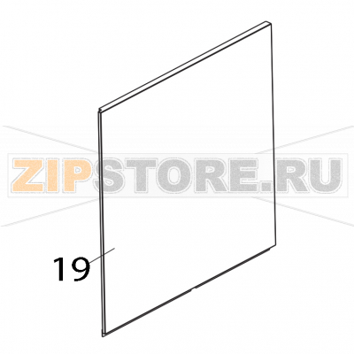Pannello laterale destro Elettrobar Fast 80D Pannello laterale destro Elettrobar Fast 80DЗапчасть на деталировке под номером: 19