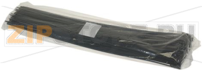 ЧЕРНЫЙ ЗАЖИМ 7.6X540 - 100 ШТУК 