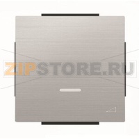 Клавиша для механизма клавишного светорегулятора, нержавеющая сталь ABB 2CLA856010A1401