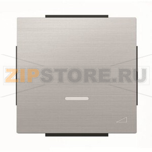 Клавиша для механизма клавишного светорегулятора, нержавеющая сталь ABB 2CLA856010A1401 