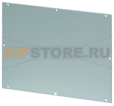 Плата передняя для фасада FO, 2 mm, алюминий, прозрачно анодированный Bopla FP 7000 AI 