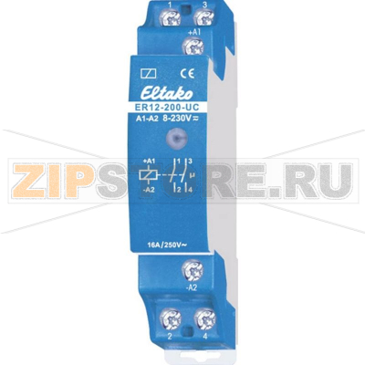 Реле электромеханическое 230 В, 16 А, 1 шт Eltako ER12-200-UC 