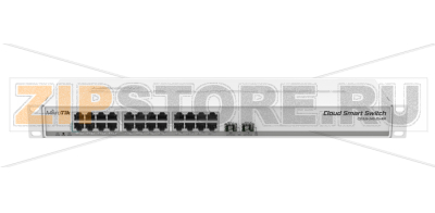 Коммутатор управляемый MikroTik CSS326-24G-2S+RM 