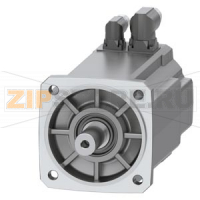 SIMOTICS S-1FK2 CT Серводвигатель М0 = 12 Нм; ПН = 2,85 кВт при нн = 3000 оборотов в минуту (380-480); ПН = 1,72 кВт при нн = 1500 оборотов в минуту (200-240 В); Степень защиты IP64; Цилиндрический вал D24x50 мм; Абсолютный датчик 22-бит + 12-битный Много