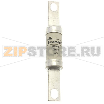 Предохранитель, 40 A, AC 500 В, 80 кА, BS88, 21x129 мм, gL/gG, BS Eaton 40AMP 500V AC/250V DC 