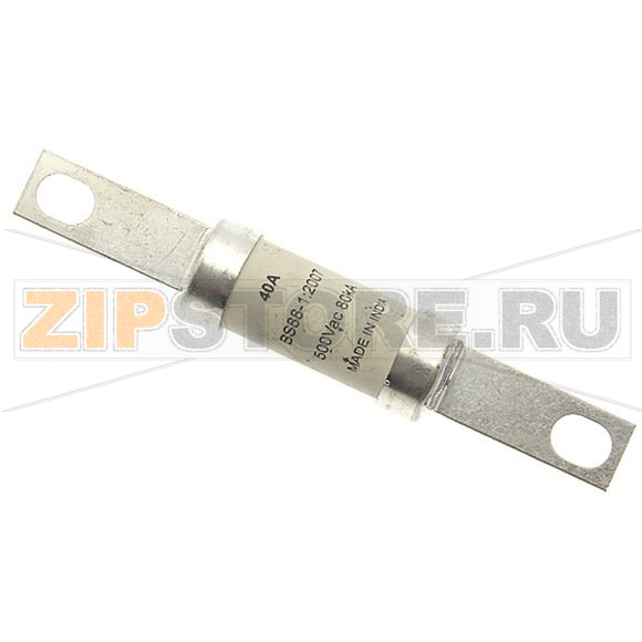 Предохранитель, 40 A, AC 500 В, 80 кА, BS88, 21x129 мм, gL/gG, BS Eaton 40AMP 500V AC/250V DC 