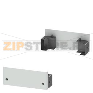 SIVACON, Base, for cabinets with front and rear door, H: 100 mm, W: 400 mm, RAL 7035 Siemens 8MF1040-2CR 