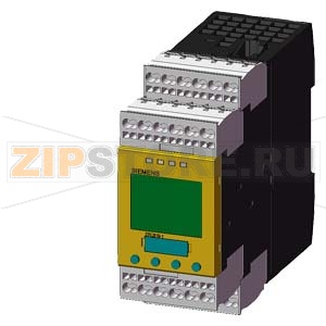 РЕЛЕ БЕЗОПАСНОСТИ SIRIUS, SAFETY-RELATED КОНТРОЛЬ СКОРОСТИ, 24 V DC, 45.0 MM, ПРУЖ. КЛЕММЫ,  RC МГНОВЕННАЯ КОММУТАЦИЯ,:  2НО  RC DELAYED: 0 SC:  2 ELECTRICAL, AUTOSTART / РУКОВОДСТВО START, BASIC UNIT, MAX. ACH. PL EN13849-1:  E, MAX. ACH. SIL ДО IEC61508 