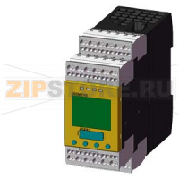 РЕЛЕ БЕЗОПАСНОСТИ SIRIUS, SAFETY-RELATED КОНТРОЛЬ СКОРОСТИ, 24 V DC, 45.0 MM, ПРУЖ. КЛЕММЫ,  RC МГНОВЕННАЯ КОММУТАЦИЯ,:  2НО  RC DELAYED: 0 SC:  2 ELECTRICAL, AUTOSTART / РУКОВОДСТВО START, BASIC UNIT, MAX. ACH. PL EN13849-1:  E, MAX. ACH. SIL ДО IEC61508