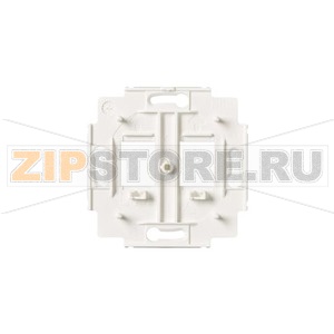 Розетка телефонная, двойная, белая ABB 2TKA000599G1 