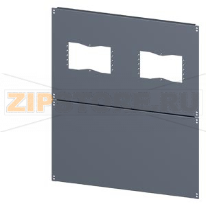 SIVACON, base, with cutouts for flanges, IPXX, T: 1000 mm, W: 800 mm, zinc-plated Siemens 8MF1080-2UB52-0 