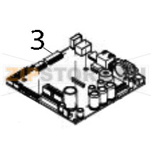 Main board, LCD, for parallel port model TSC TX610 Main board, LCD, for parallel port model TSC TX610Запчасть на деталировке под номером: 3