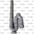 PVC 2 CAP SIPHON Ø 40 MM