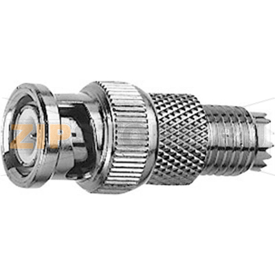 Разъем коаксиальный, гнездо BNC, штекер UHF, мини, 1 шт Telegärtner J01008F0073 